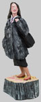 Click to see it big Louisa, Holzskulptur